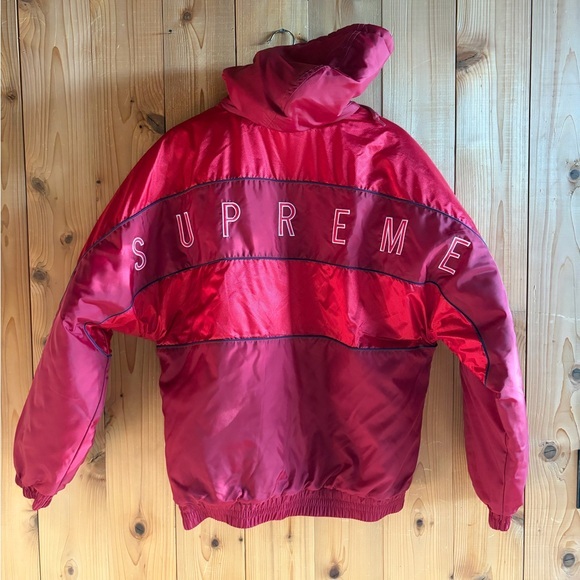 Supreme Logo Puffy Jacket
